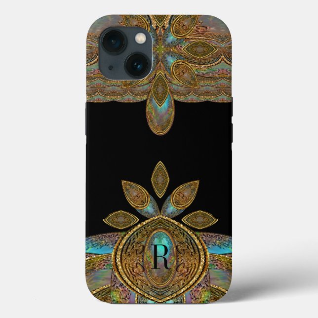 Centauri Deco Girly Unique Monogram  Case-Mate iPhone Case (Back)