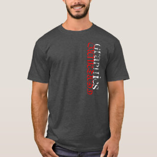 CENTAURO GRAPHICS Red/White T-Shirt