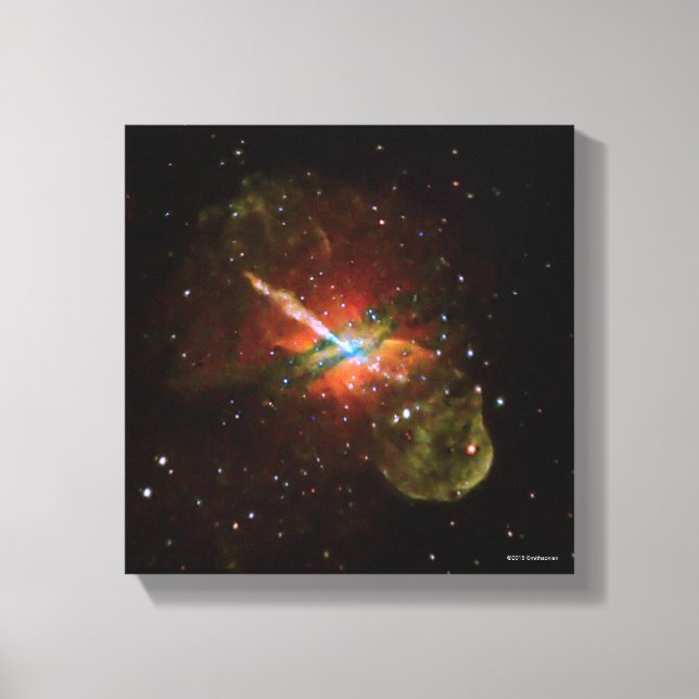 Centaurus A Canvas Print (Front)