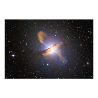 Centaurus A Shows a Supermassive Black Holes Power Photo Print