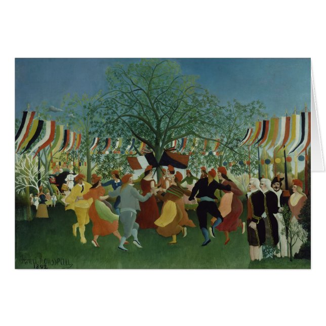 Centenaire de l'Indépendance par Henri Rousseau (Devant horizontal)