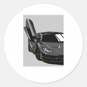 Centenario Classic Round Sticker