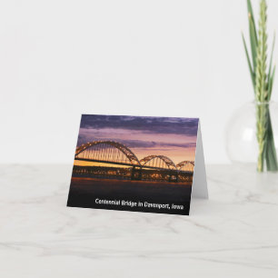 Centennial Bridge Note Cards