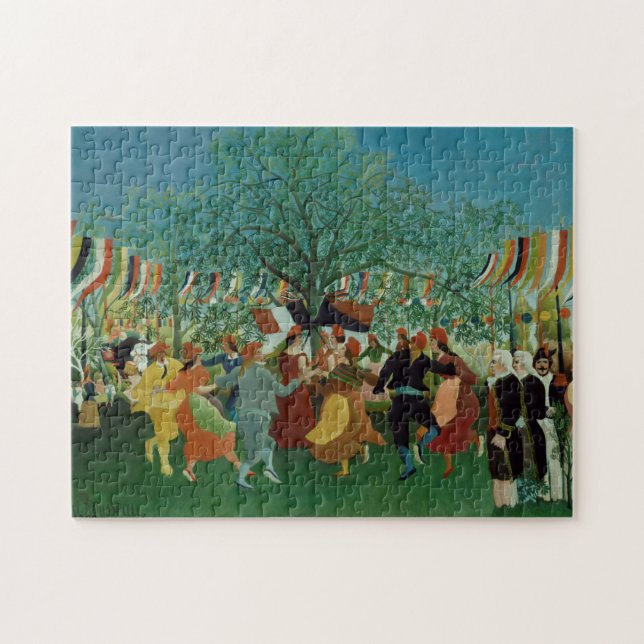 Centennial Celebration by Henri Rousseau Jigsaw Puzzle (Horizontal)