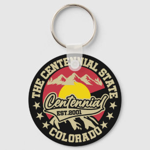 Centennial,Colorado Keychain