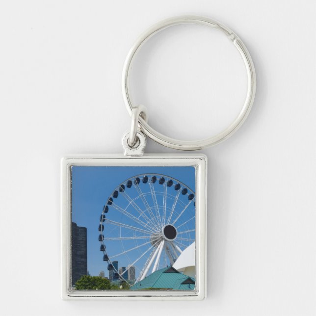 Centennial Ferris Wheel Keychain (Front)