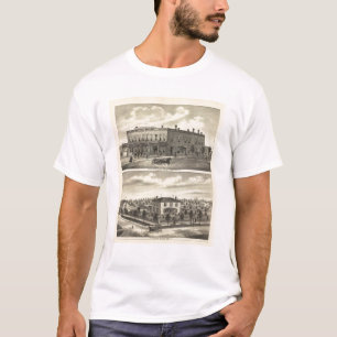 Centennial Hotel, Tecumseh, and Neb, Nebraska T-Shirt