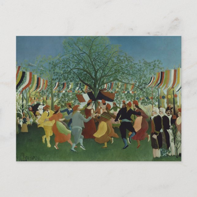 Centennial of Independence by Henri Rousseau Postcard (Front)