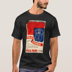 Centennial Police Firemen Exhibition Retro Vintage T-Shirt