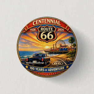 Centennial Santa Monica Pacific Horizon 1 Inch Round Button