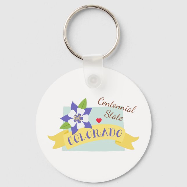Centennial State Keychain (Front)