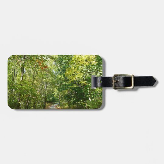 Centennial Wooded Path I Ellicott City Nature Luggage Tag