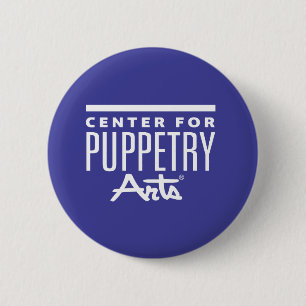 Center for Puppetry Arts Logo 2 Inch Round Button