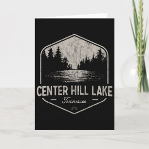 Center Hill Lake Tennessee Outdoors Vintage Card