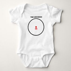 Center of the Universe Funny Romper