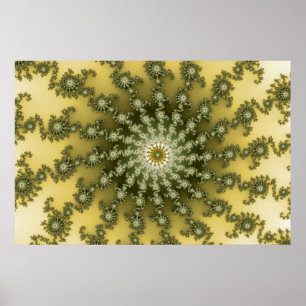Center Point - Fractal Poster