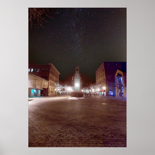 Centerway Square Starfield Poster (Front)