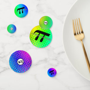 Centesimal 10 Digit Pi by Kenneth Yoncich Confetti
