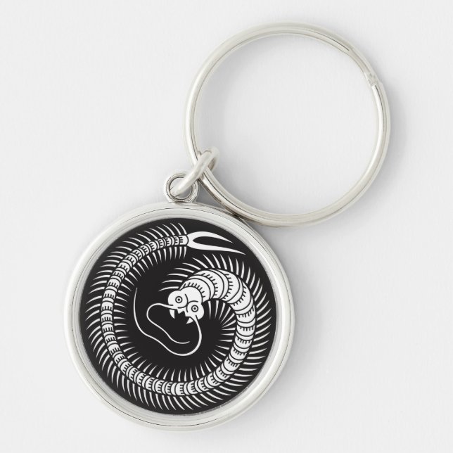 Centipede circle keychain (Front)