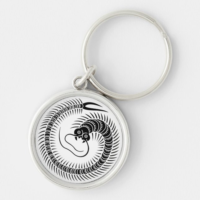 Centipede circle keychain (Front)