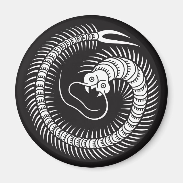 Centipede circle magnet (Front)