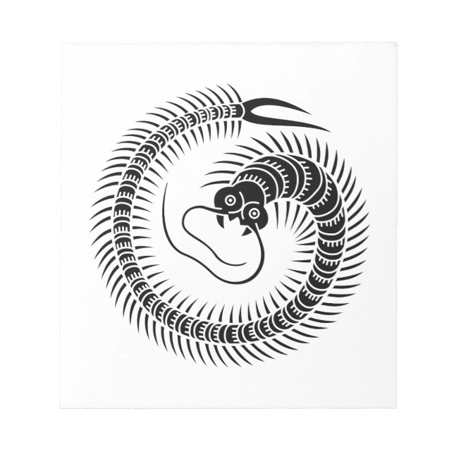 Centipede circle notepad (Front)