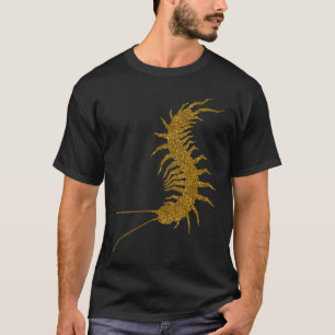 Centipede For Women Girl Arthropod Worm Maggot T-Shirt