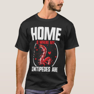 Centipede Lover Insect Acessories Arthropod Giant  T-Shirt