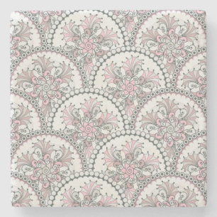 Centle Vintage Pattern Stone Coaster