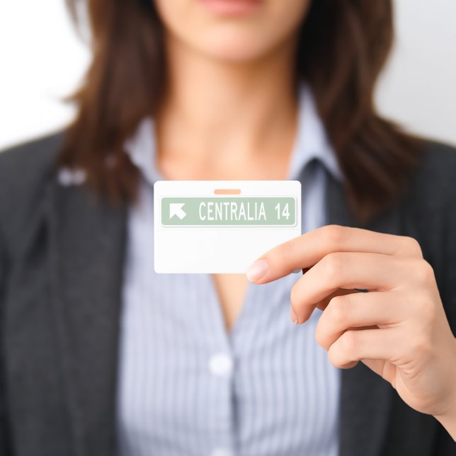 Centrailia PA Badge (Presented)