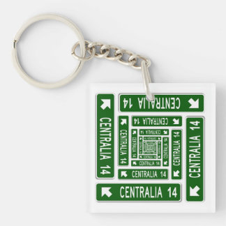 Centrailia PA Keychain
