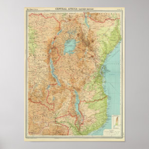 Central Africa eastern section Poster