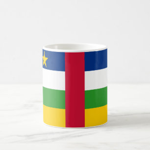 Central African Republic (CAR) Flag Coffee Mug