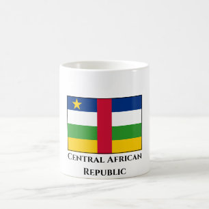 Central African Republic Flag Coffee Mug