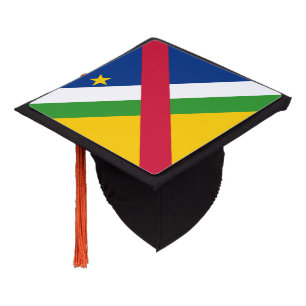 Central African Republic Flag Graduation Cap Topper