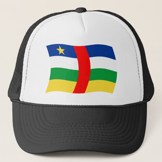 Central African Republic Flag Hat (Front)