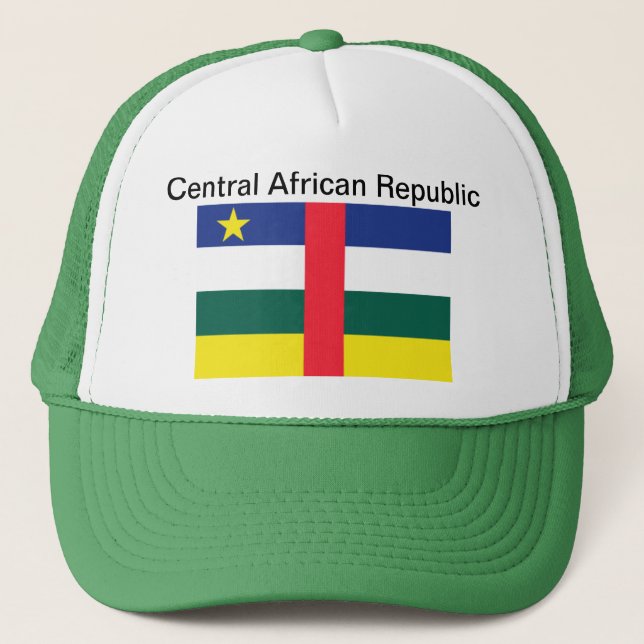 Central African Republic Flag Hat (Front)