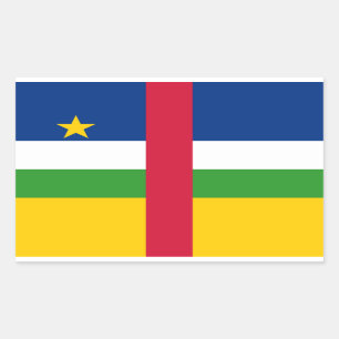 Central African Republic Flag Sticker
