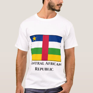Central African Republic Flag T-Shirt