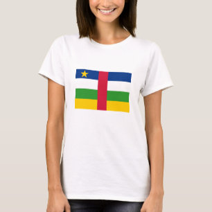 Central African Republic Flag T-Shirt