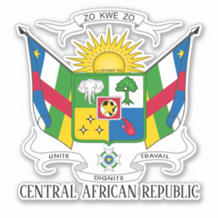 Central African Republic National Coat Of Arms