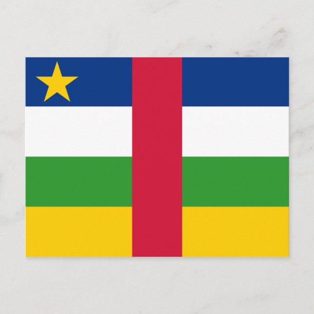 central african republic postcard (Front)