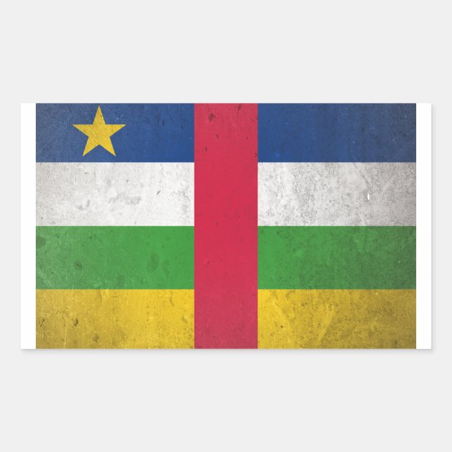 Central African Republic Sticker (Front)