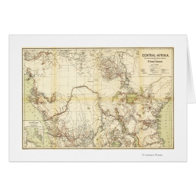 Central AfricaPanoramic MapCentral Africa (Front Horizontal)