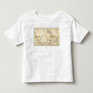 Central AfricaPanoramic MapCentral Africa Toddler T-shirt
