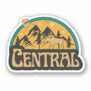 Central, Alaska Sticker
