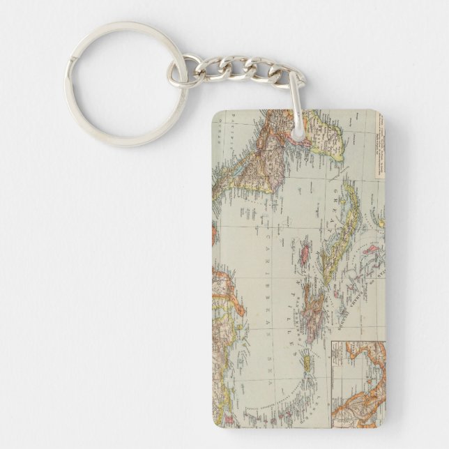 Central America 2 Keychain (Front)