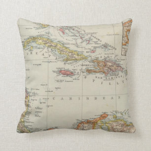 Central America 2 Throw Pillow