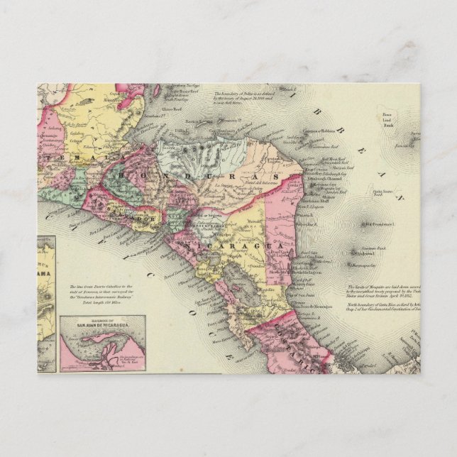 Central America 3 Postcard (Front)