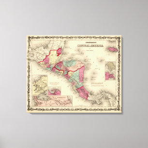 Central America 5 Canvas Print